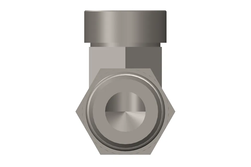 3331818 Male Elbow Connector Engineering Machinery Parts For Cummins