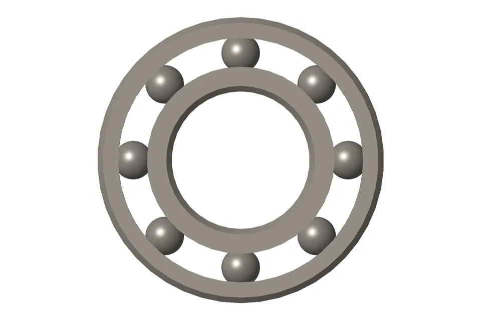 4095423 Dyp groove kulelager lager