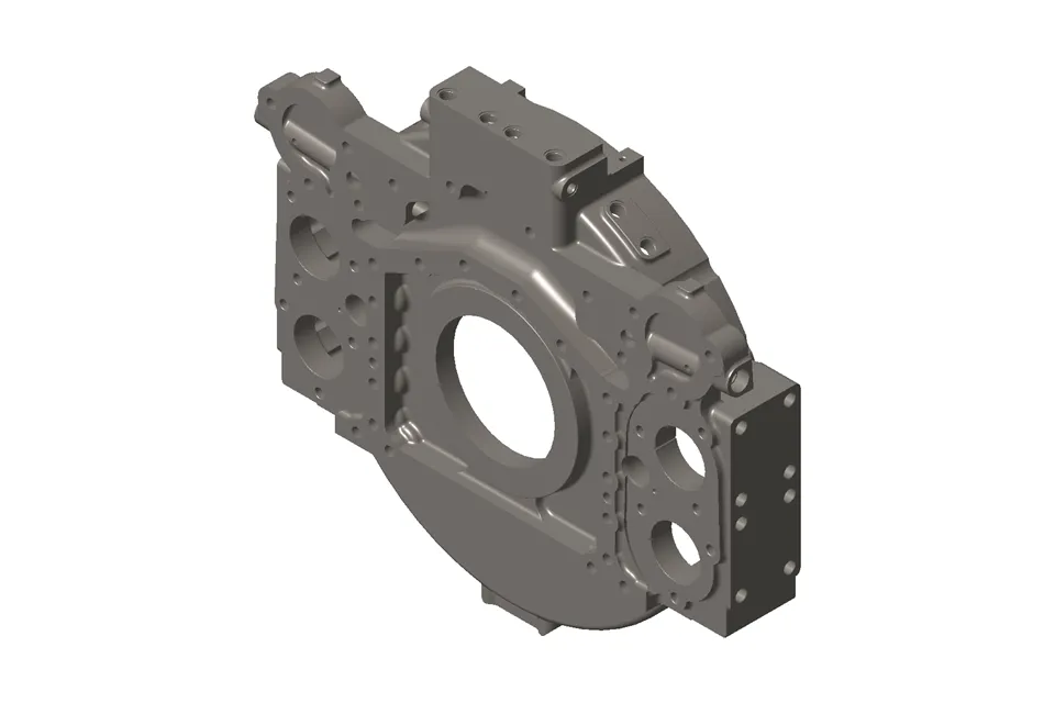 Cummins deler svinghjulhus 4372349 for QSK60 -motor